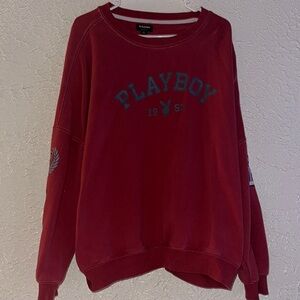 Playboy Red Sweatshirt